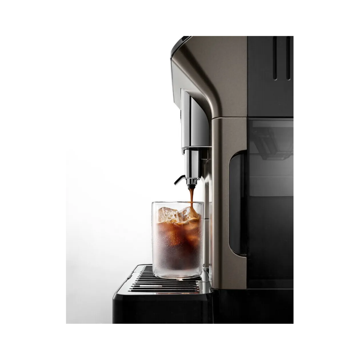 De'Longhi Eletta Explore Cold Brew ECAM450.86.T Machine à café automatique, argenté