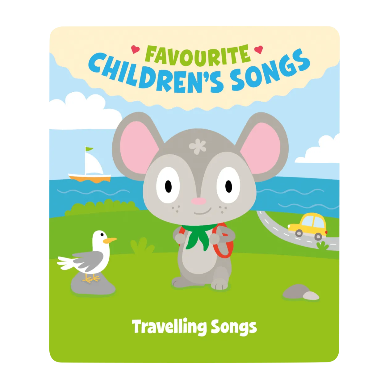 tonies® Favourite Children's Songs "Travelling Songs" Audio Figure and Album (English)