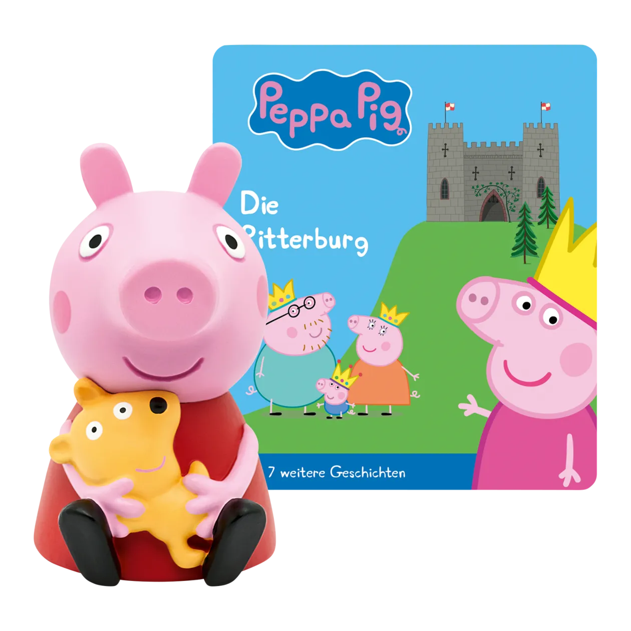 tonies® Peppa Pig « Die Ritterburg » Figurine avec pièce audio (allemand)