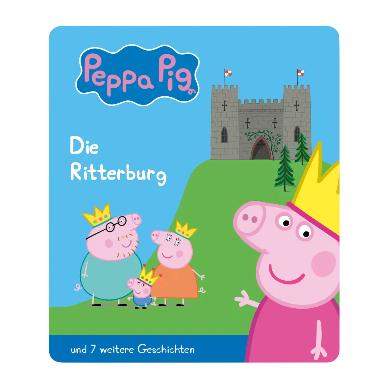 tonies® Peppa Pig « Die Ritterburg » Figurine avec pièce audio (allemand)