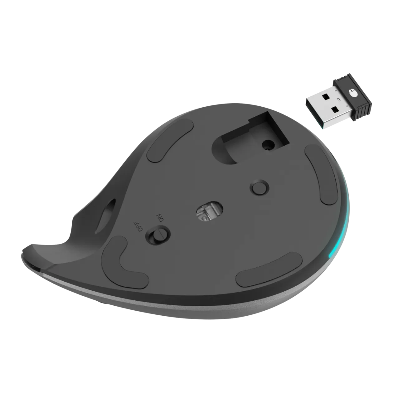 Hama EMW-700 Souris verticale ergonomique, gris