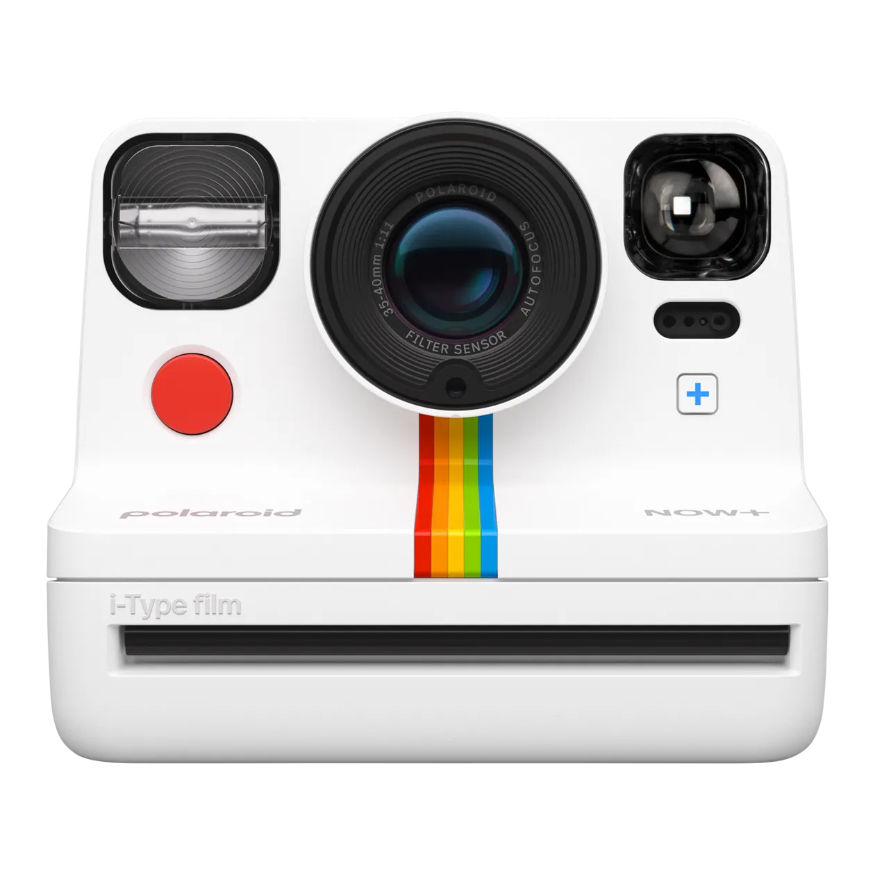 Polaroid Now+ Generation 2 i-Type Appareil photo, blanc + kit de filtres d'objectif