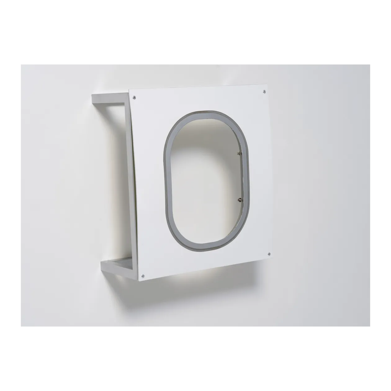 Lufthansa Upcycling Collection A320-211 D-AIQH Towel Holder, White / Silver-Coloured