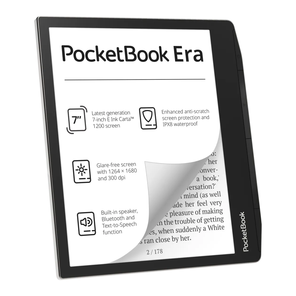 PocketBook Era E-book reader, Stardust Silver