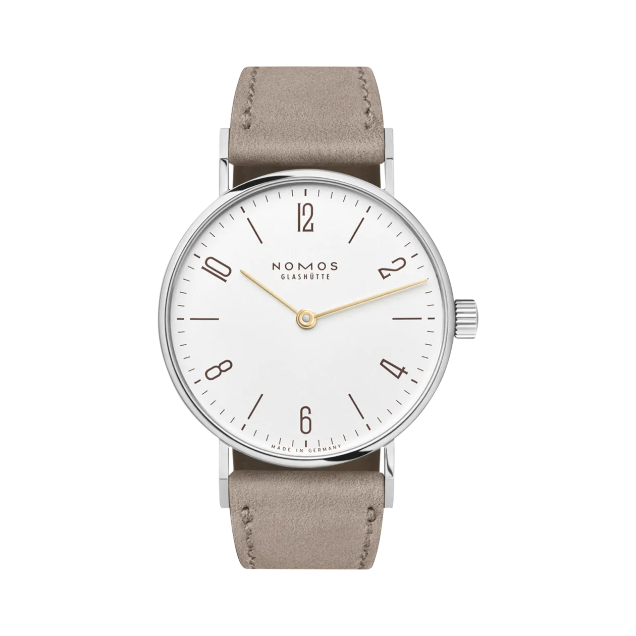 NOMOS Glash tte Tangente 33 Duo Wristwatch Silver White Worldshop