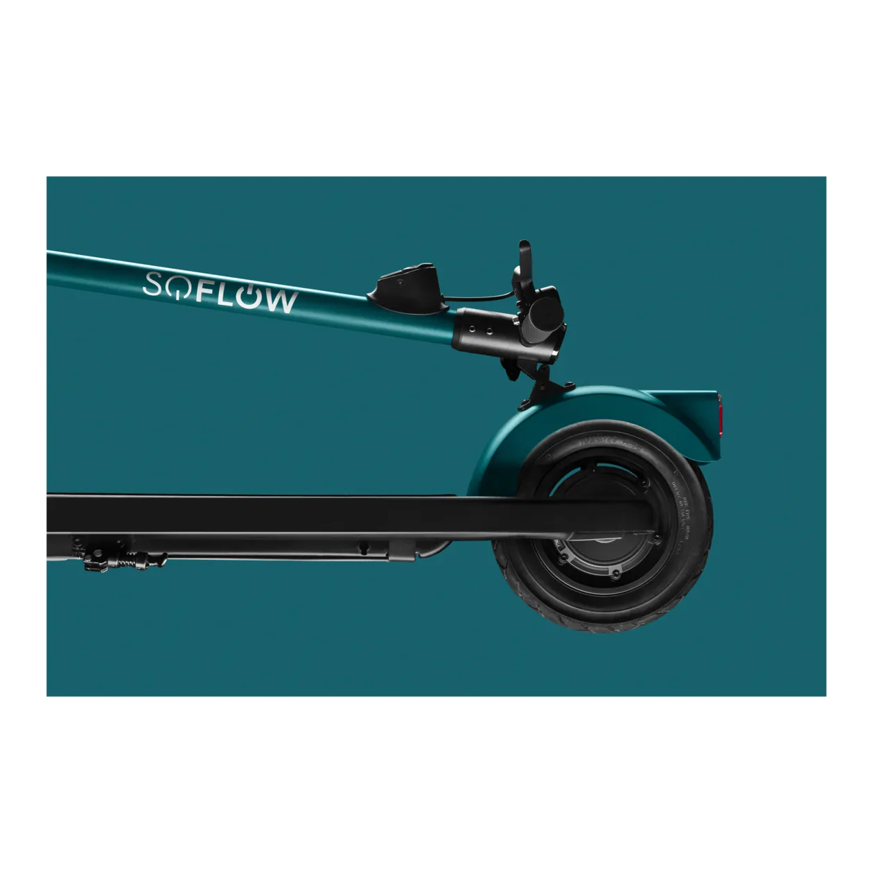 SoFlow SO2 Air Trottinette électrique (Gen 2), vert/noir