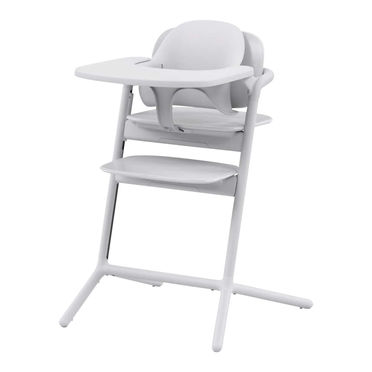 CYBEX LEMO Chair Ensemble chaise haute 4-en-1, All White / White