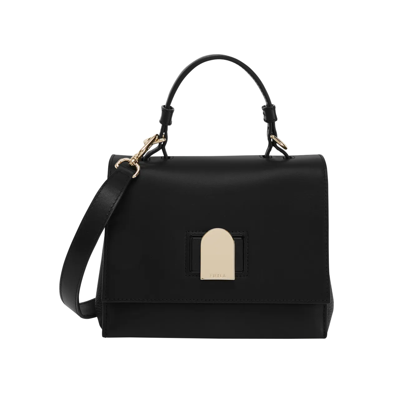 Furla Emma Mini borsa a mano, nero