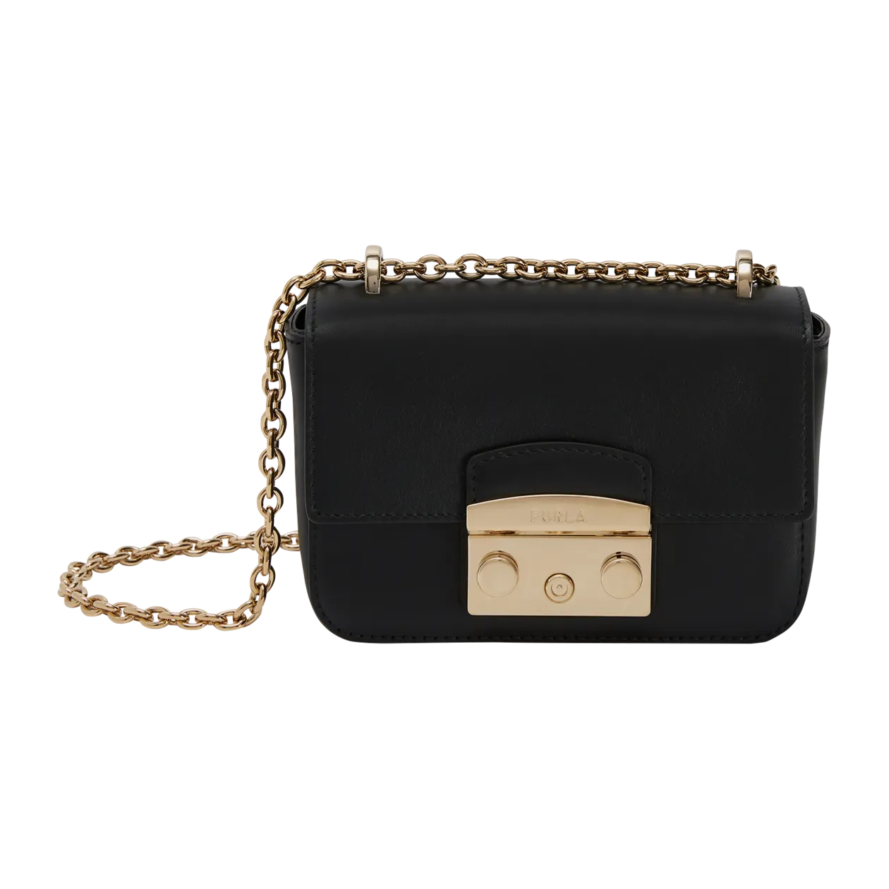 Furla Metropolis Mini Umhangetasche Nero Worldshop