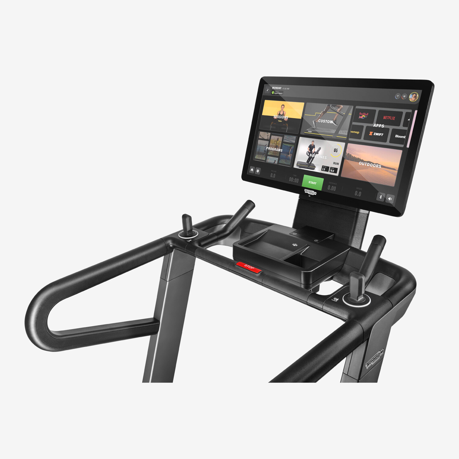 Technogym best sale zwift treadmill