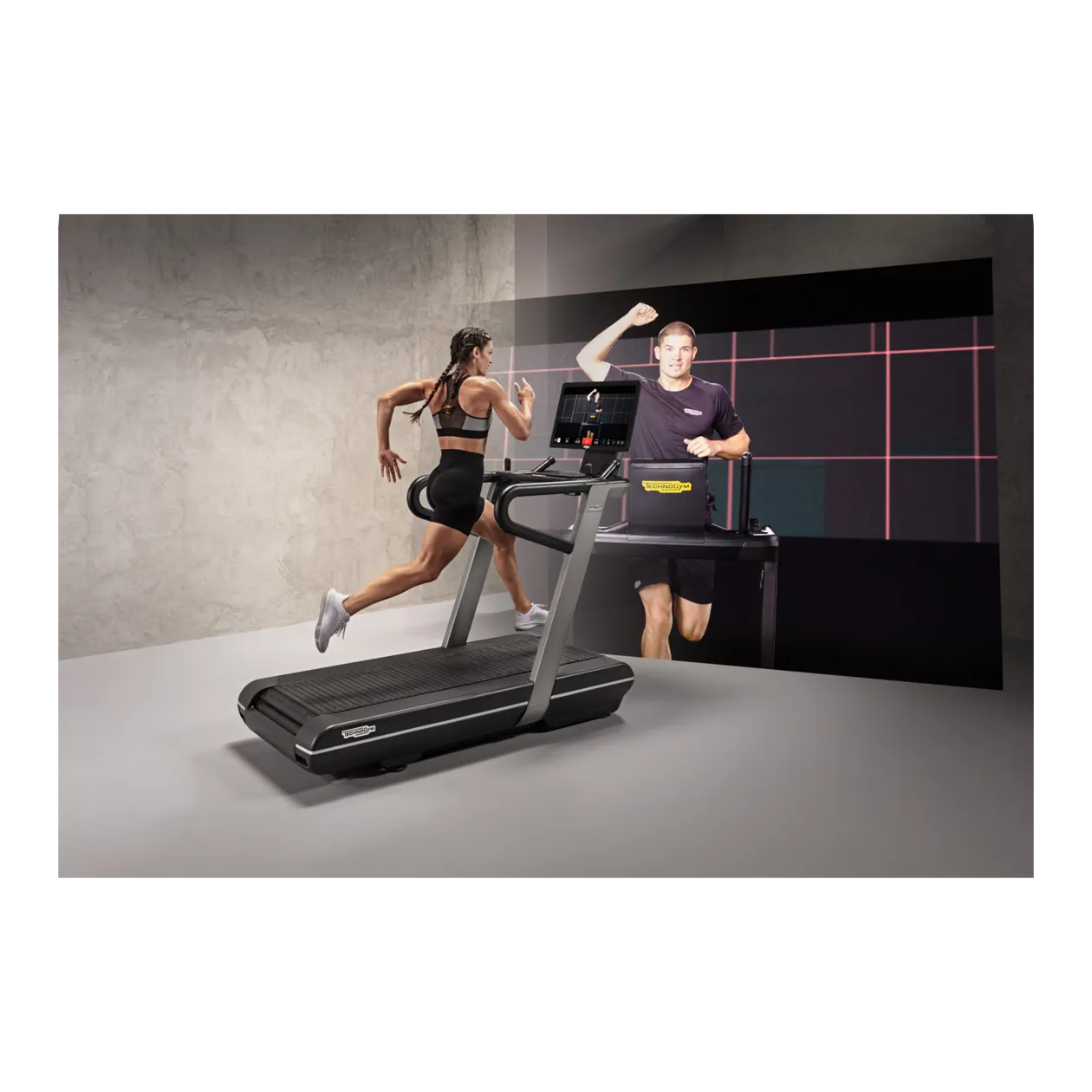 Technogym Run Laufband, Schwarz