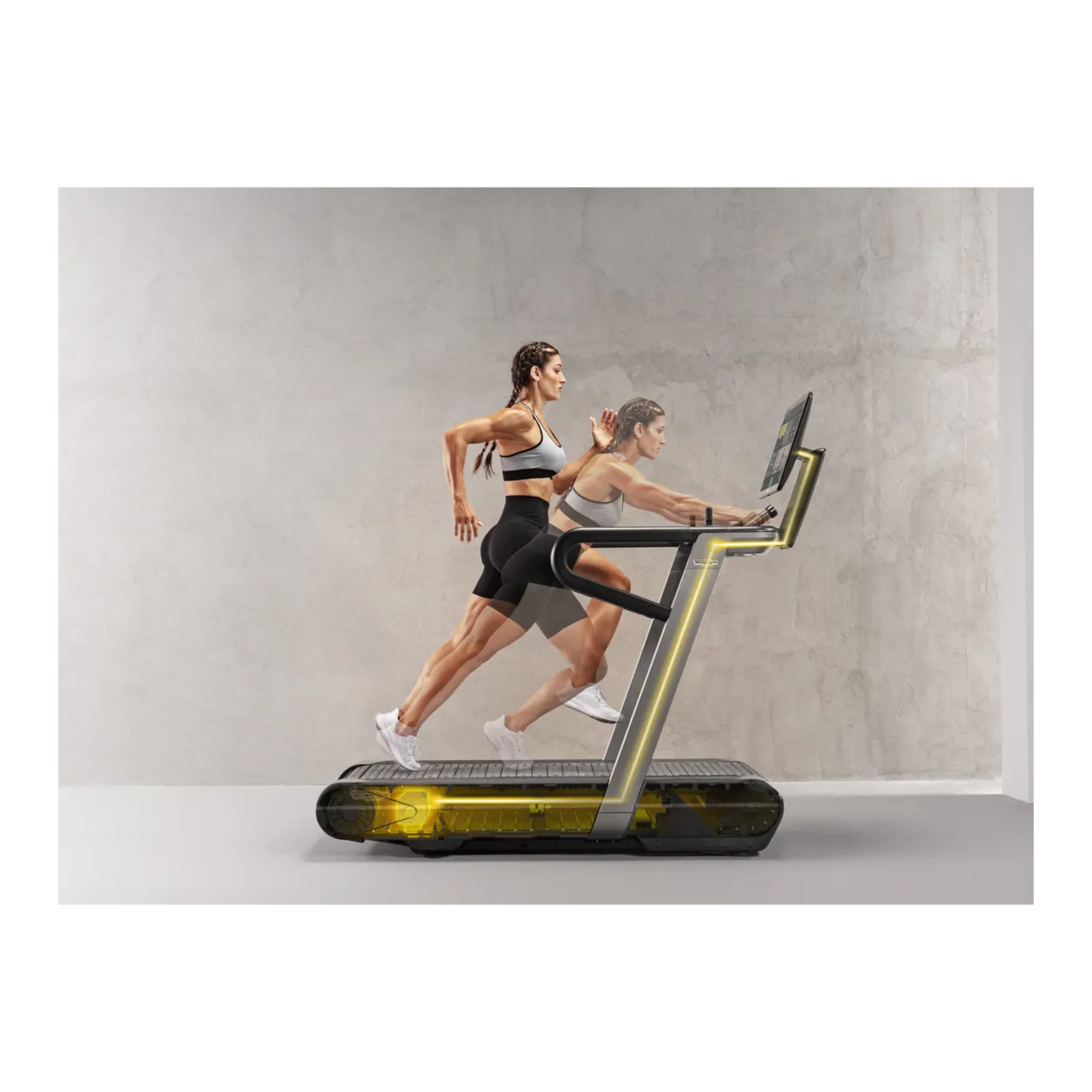 Technogym Run Laufband, Schwarz