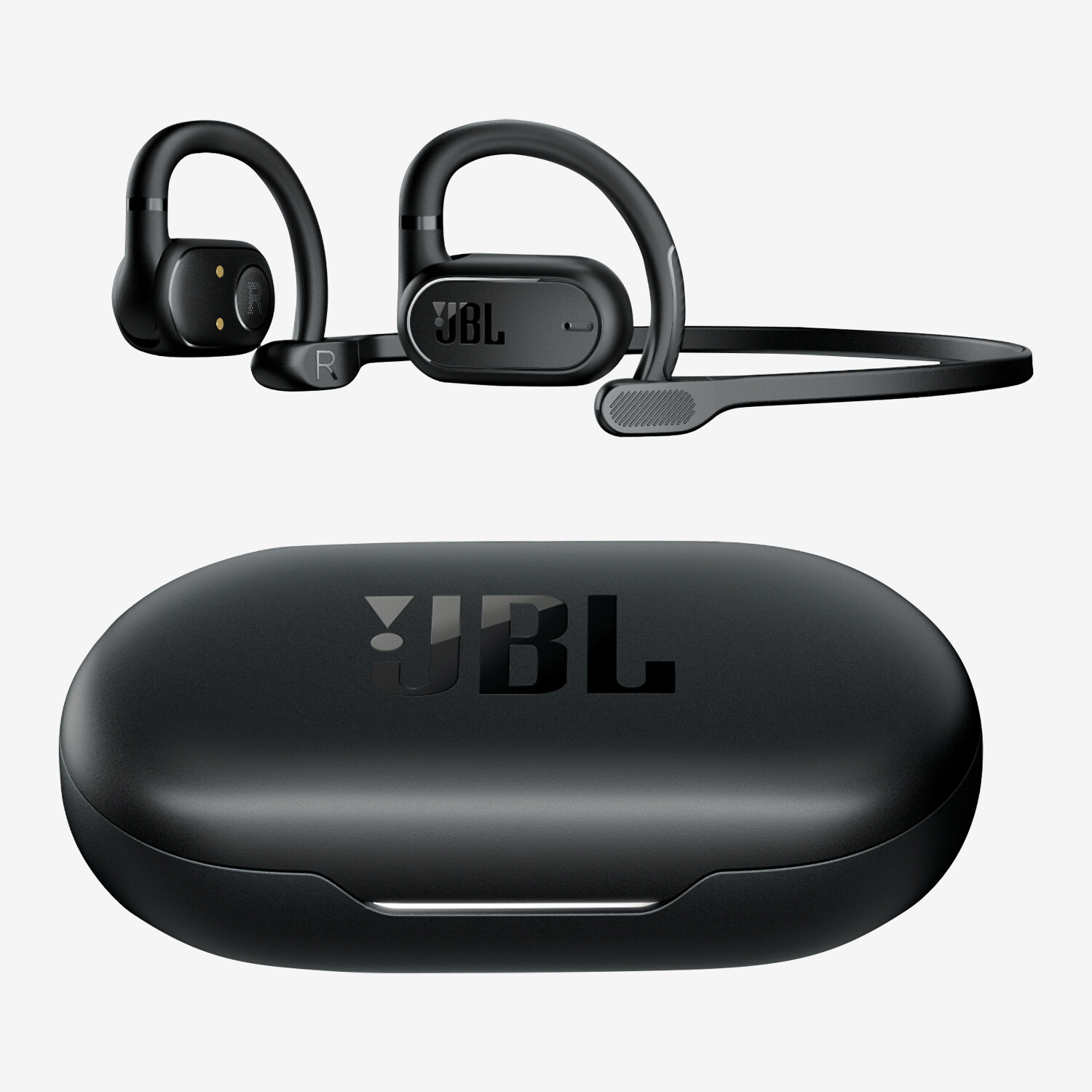 JBL Soundgear Sense Open-Ear-Kopfhörer, Schwarz - Worldshop