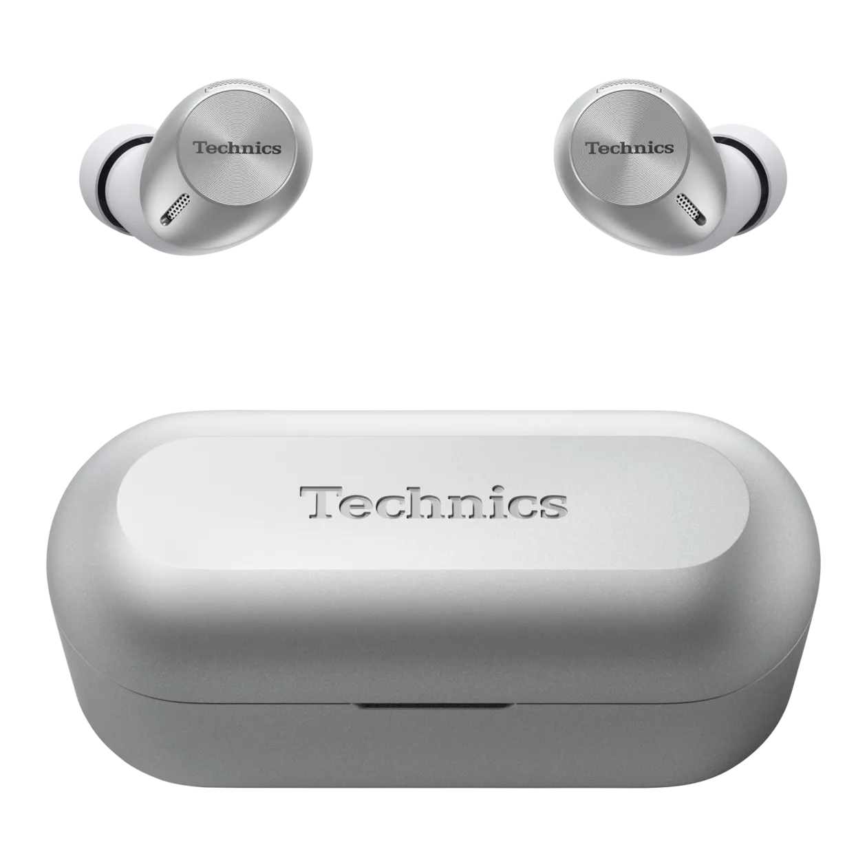 Technics EAH-AZ40M2 True Wireless Écouteurs intra-auriculaires véritablement sans fil, argenté