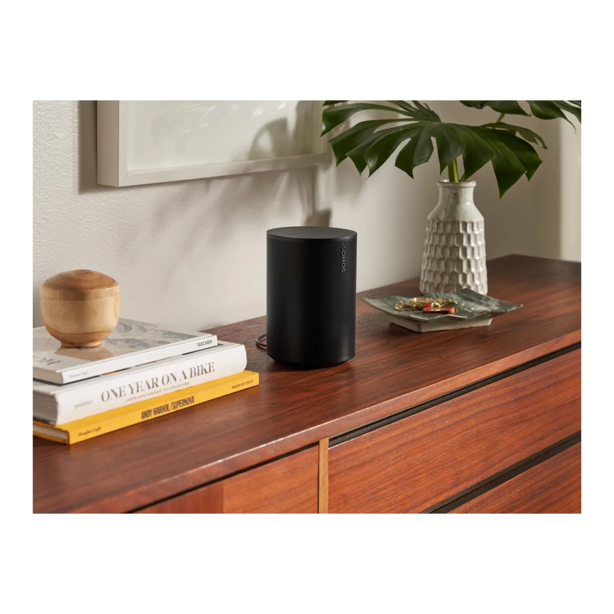 Sonos Era 100 kompakter WLAN-/Bluetooth®-Smart Speaker, Schwarz