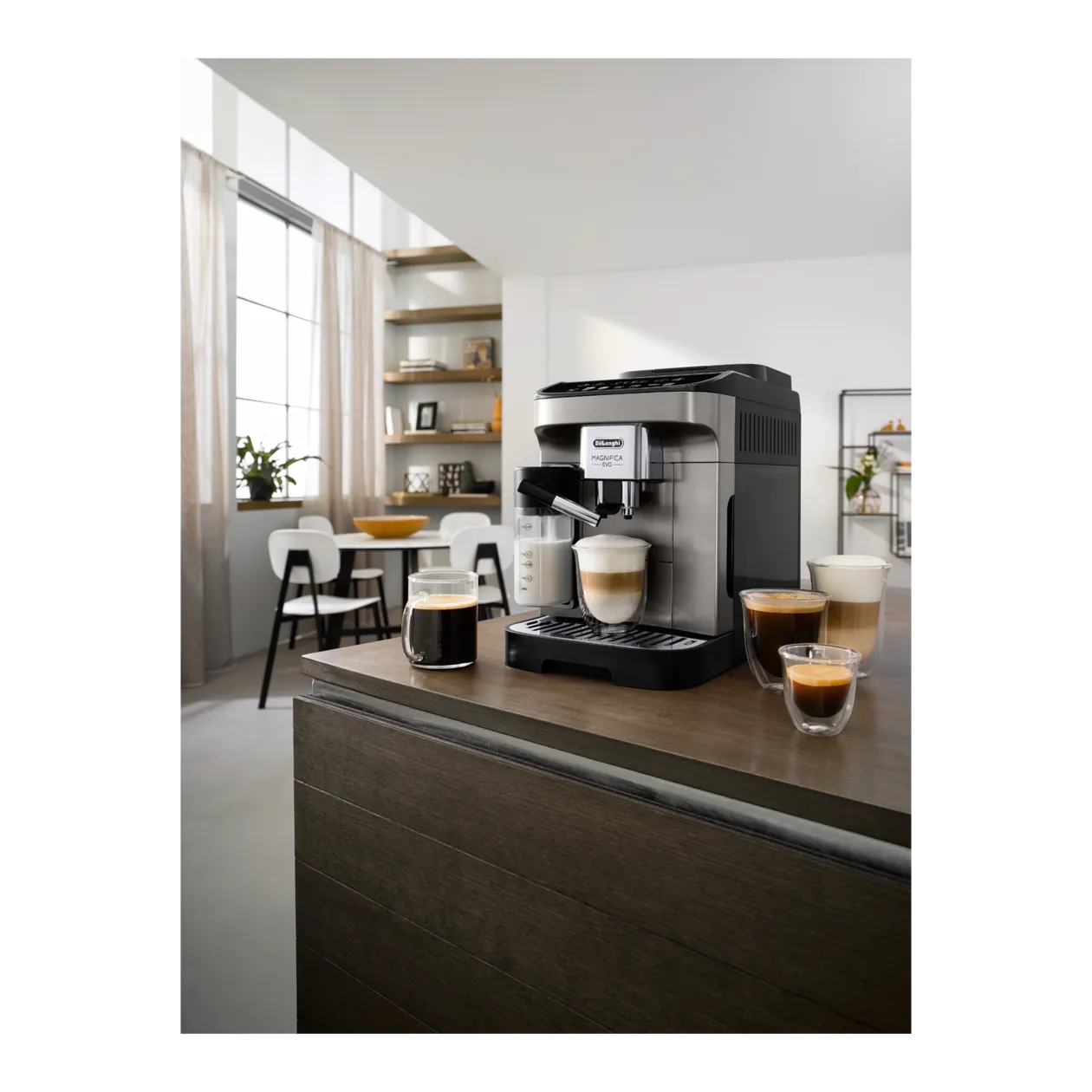 De'Longhi Magnifica Evo ECAM 290.81.TB Machine à café automatique, noir