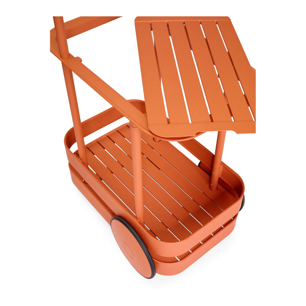 fatboy® Jolly Trolley Chariot de service avec lampadaire, Tangerine