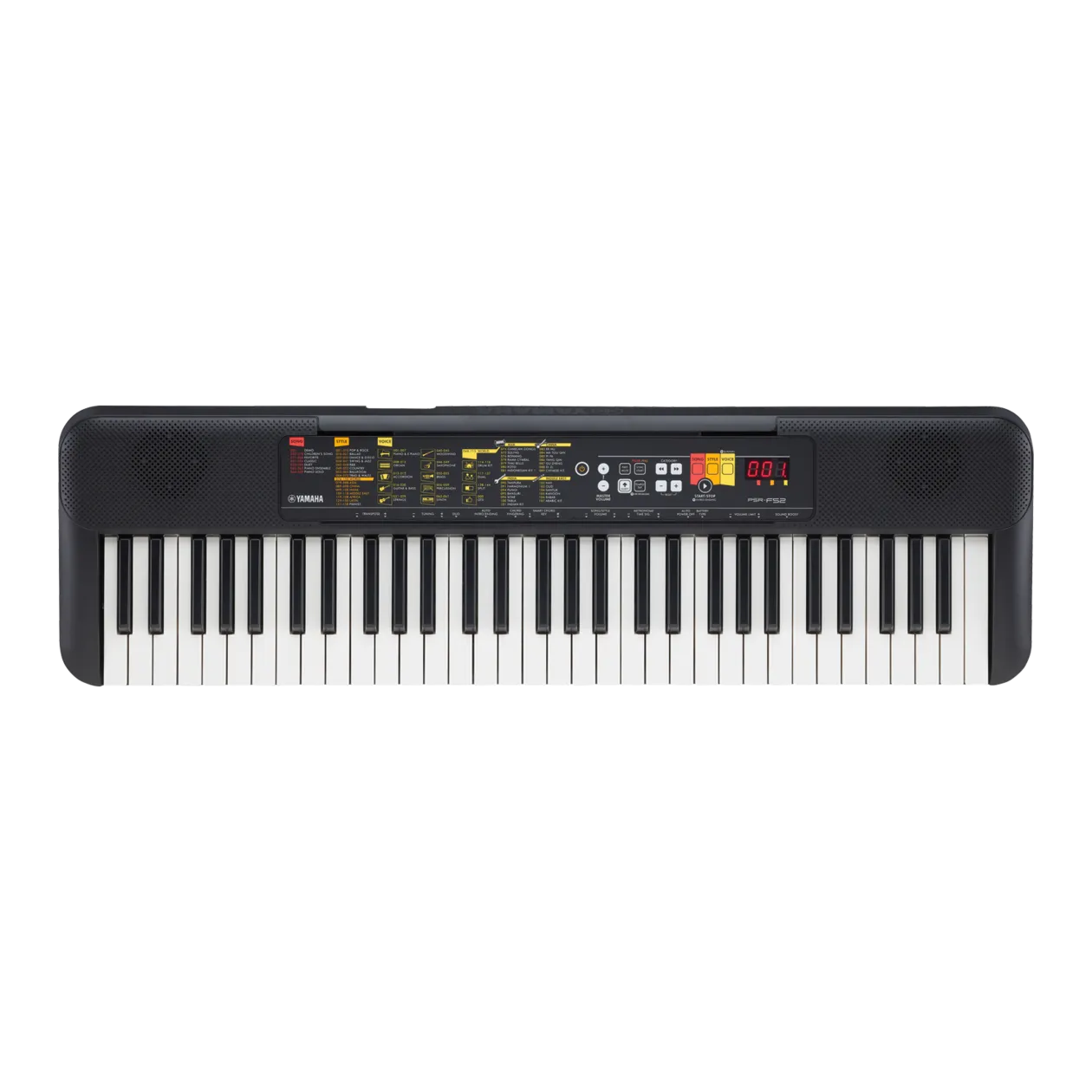 Yamaha PSR-F52 Clavier numérique, noir