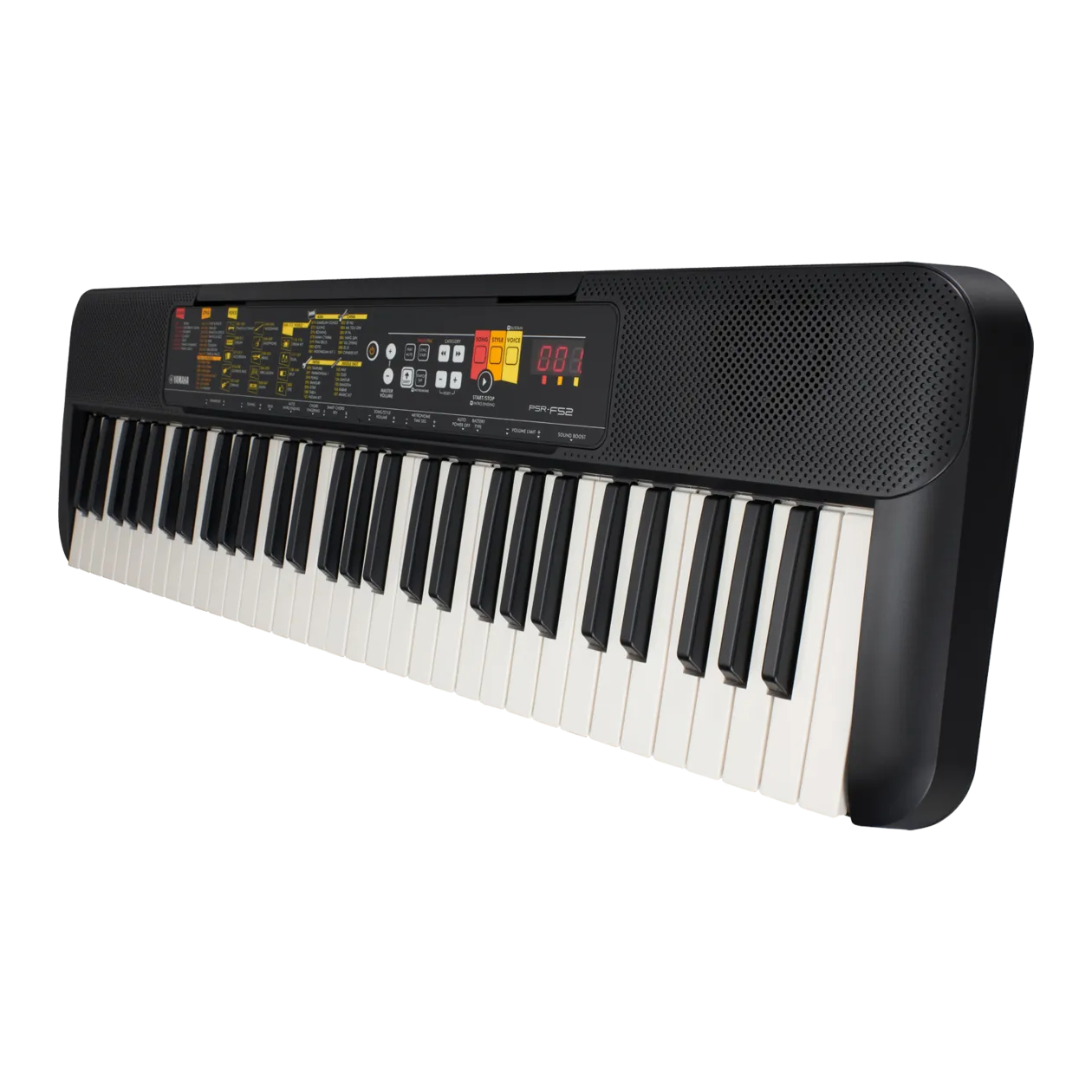 Yamaha PSR-F52 Clavier numérique, noir