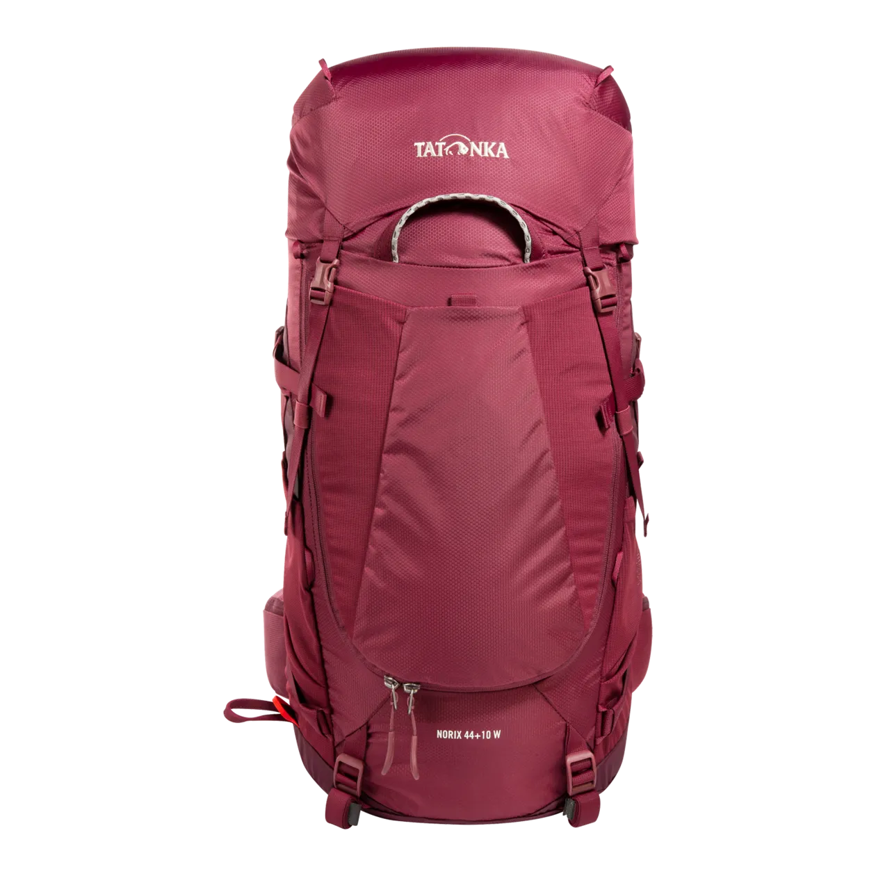 Tatonka Norix 44+10 Women Touring Backpack, Bordeaux Red / Red Dahlia