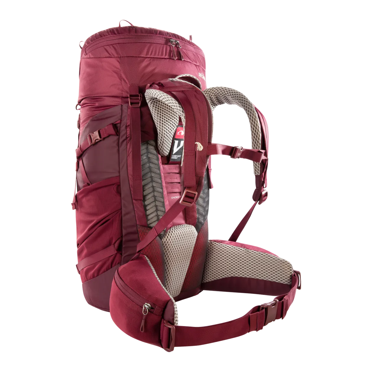 Tatonka Norix 44+10 Women Tourenrucksack, Bordeaux Red / Red Dahlia