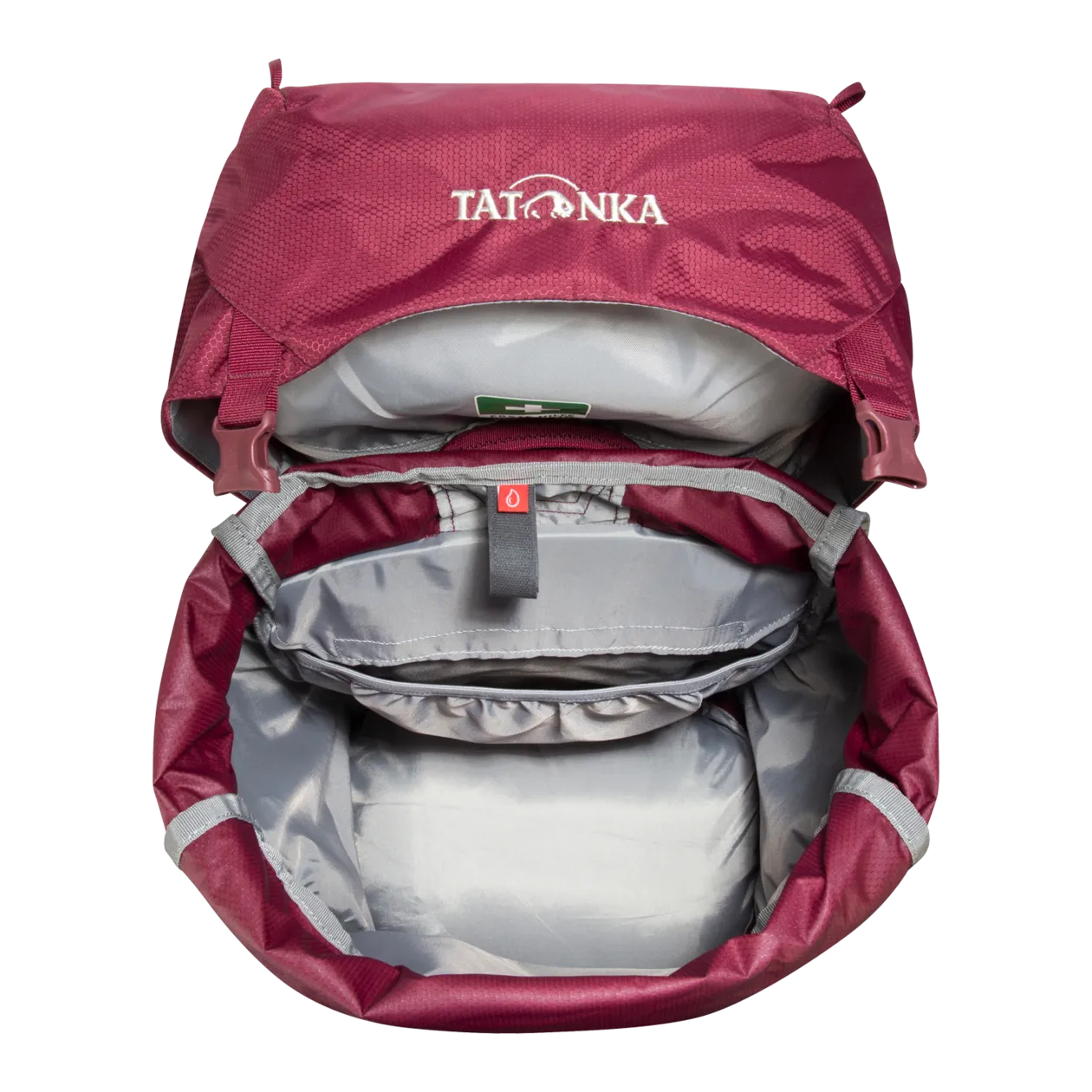 Tatonka Norix 44+10 Women Sac à dos de randonnée, Bordeaux Red / Red Dahlia