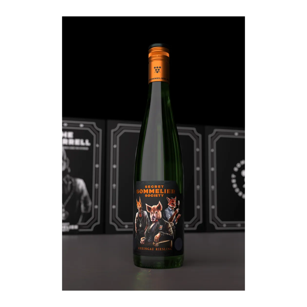 Secret Sommelier Society Rheingau Riesling 2018, 3 bottiglie, Germania