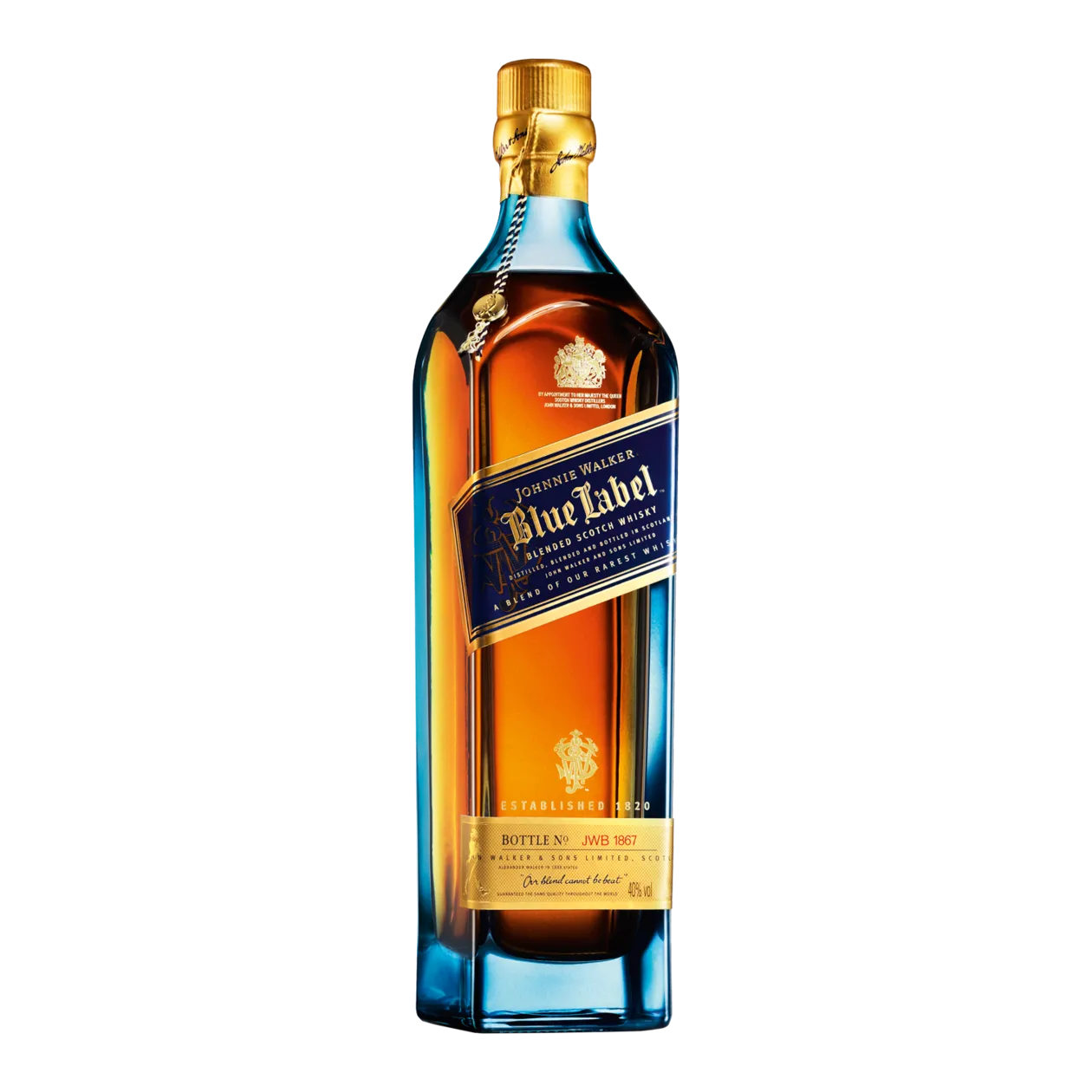 Johnnie Walker Blue Label Blended Scotch Whisky, 0,7 l, 40,0 % vo