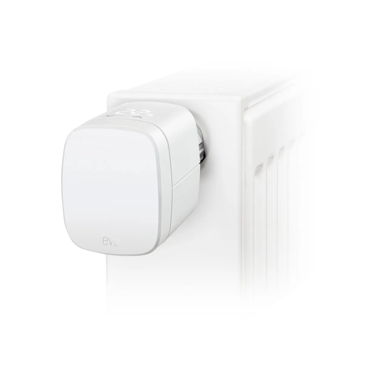 Eve Thermo Smart Thermostatic Radiator Valve, Two-Pack, White