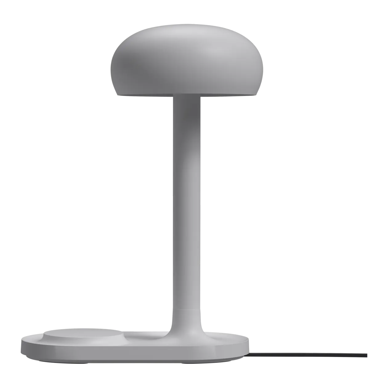 Eva Solo Emendo Lampe de table avec surface de chargement QI, gris