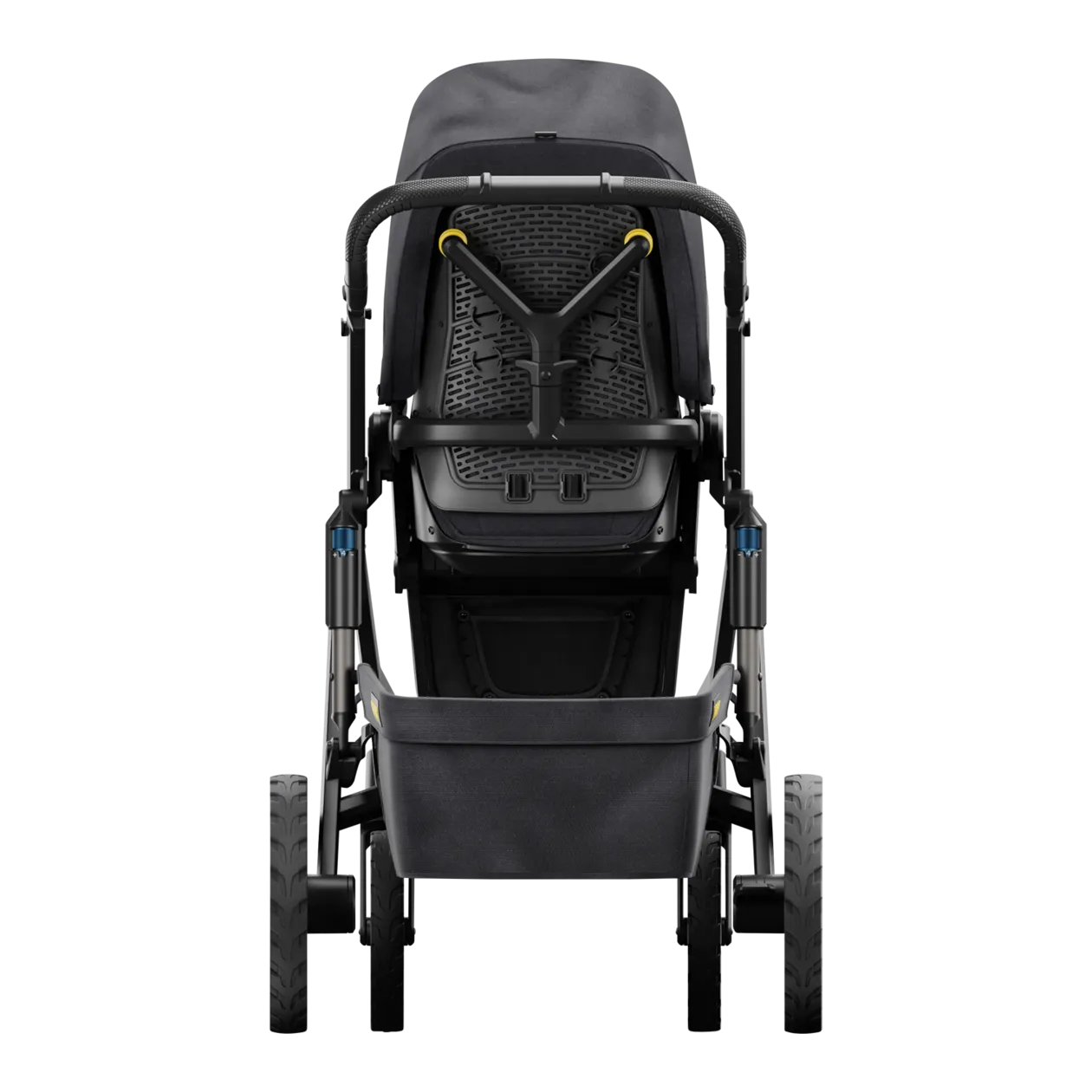 Veer Switchback &Roll Stroller Frame, Dark Grey / Black