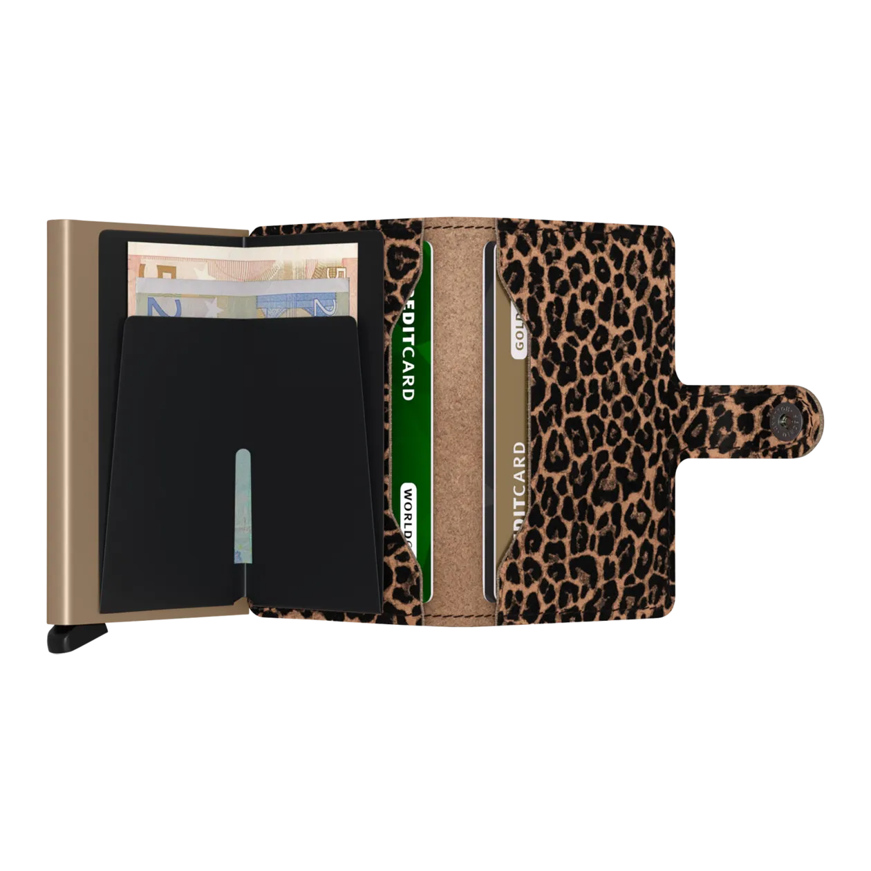 Secrid Miniwallet Porte-cartes, Leo Beige