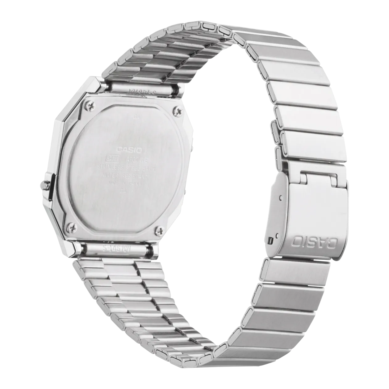 CASIO VINTAGE A700WE-1AEF Wristwatch, Silver-Coloured