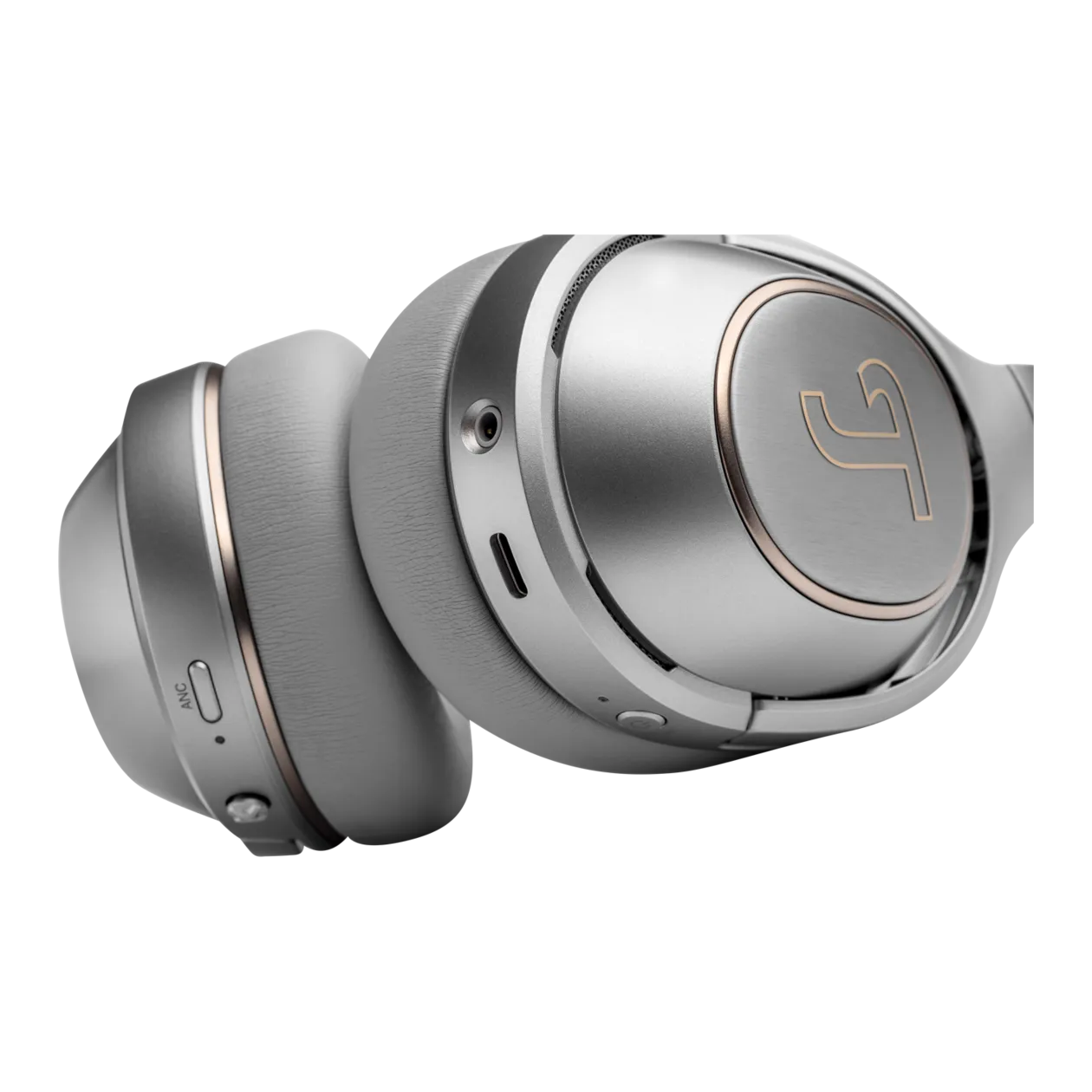 Teufel REAL BLUE PRO Over Ear casque audio avec ANC, Titanium Grey