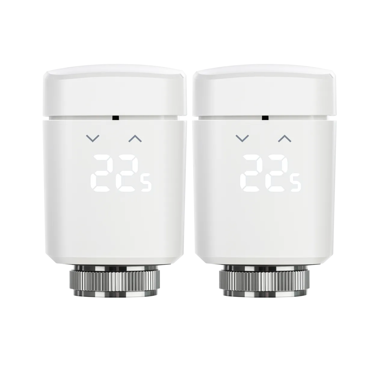 Eve Thermo Smart Thermostatic Radiator Valve, Set of 2, White