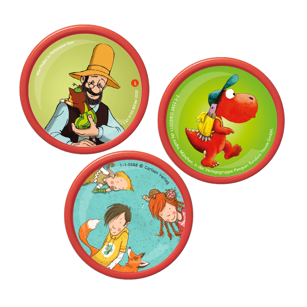 Kekz Kekze « Kleine Entdecker » Puces audio (allemand), lot de 3