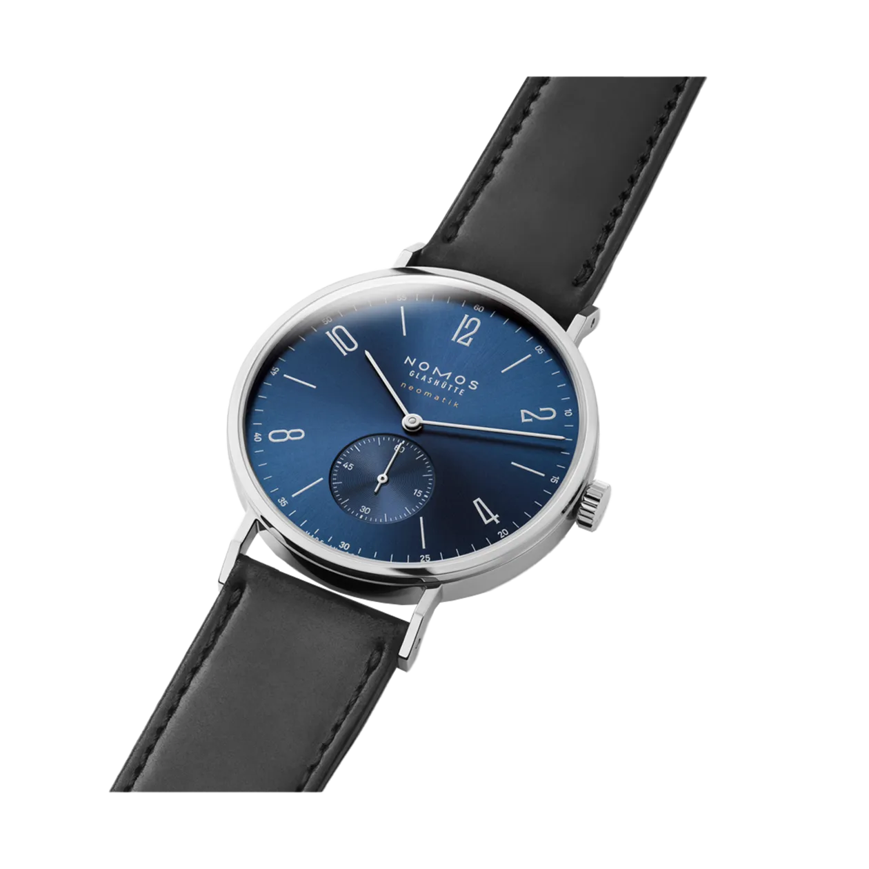 NOMOS Glashutte Tangente neomatik 39 Blue Gold Automatic Watch Blue Black Worldshop