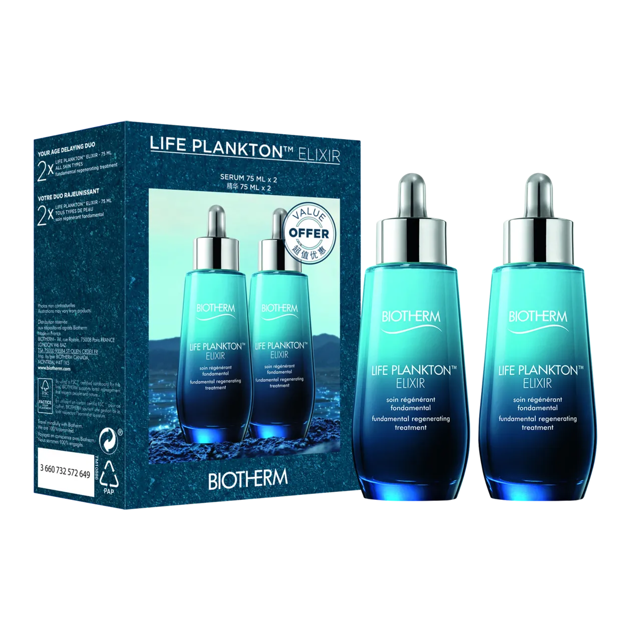 Biotherm Life Plankton™ Lot de soins du visage, 2 pcs