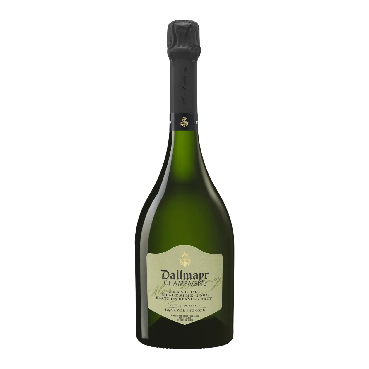 Dallmayr Champagne Grand Cru Millésime Blanc de Blancs Brut 2008, 6 bouteilles, France