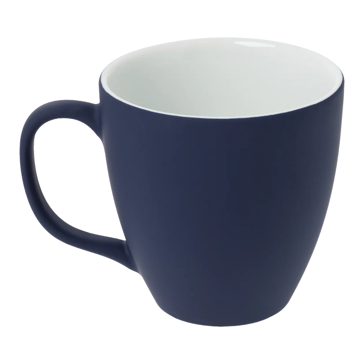 Lufthansa Soft-touch Porcelain Mug, Blue