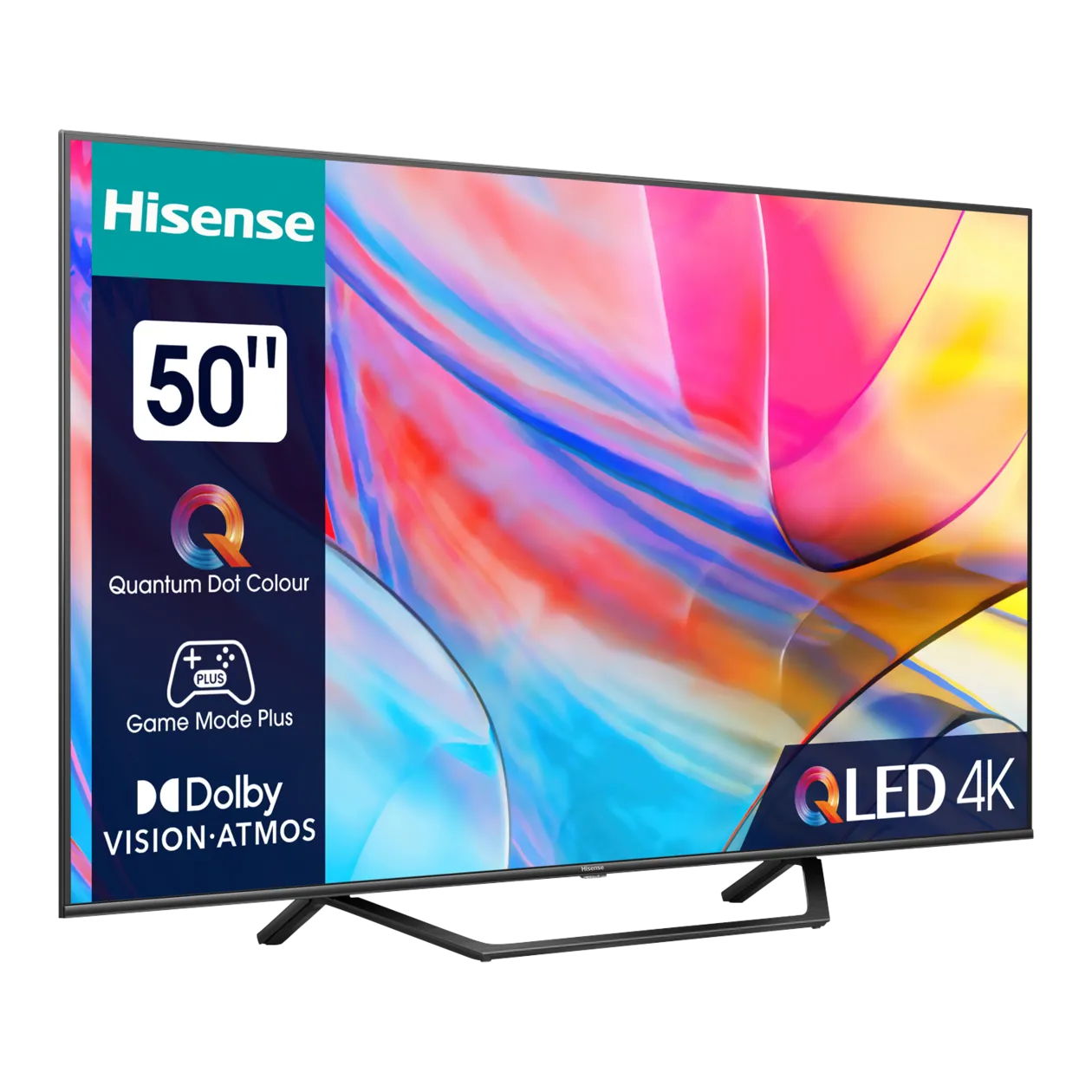 Hisense 50A7KQ QLED 4K UHD Smart TV, 50″, Grey - Worldshop 