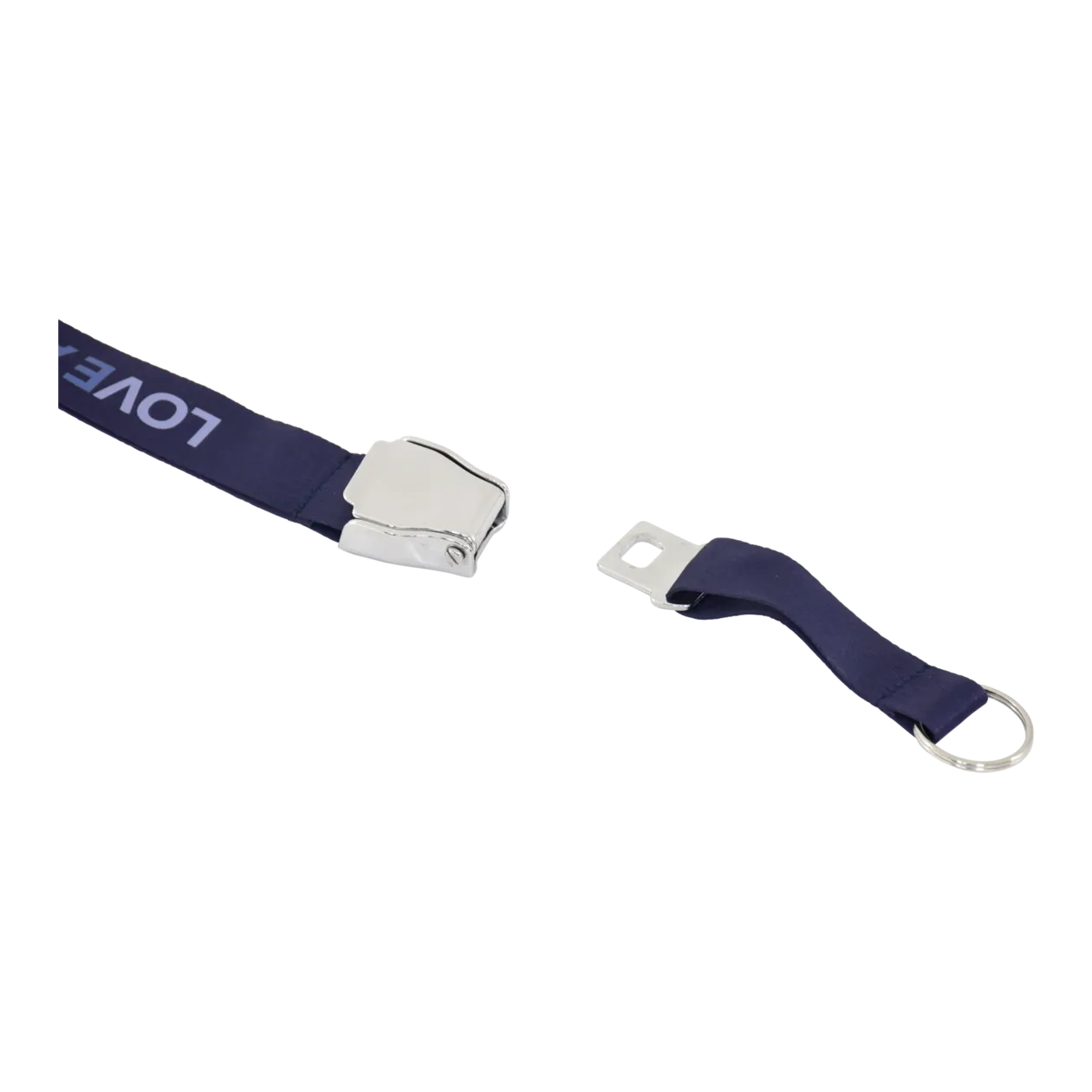 Lufthansa "Love At First Flight" Key Leash, Blue