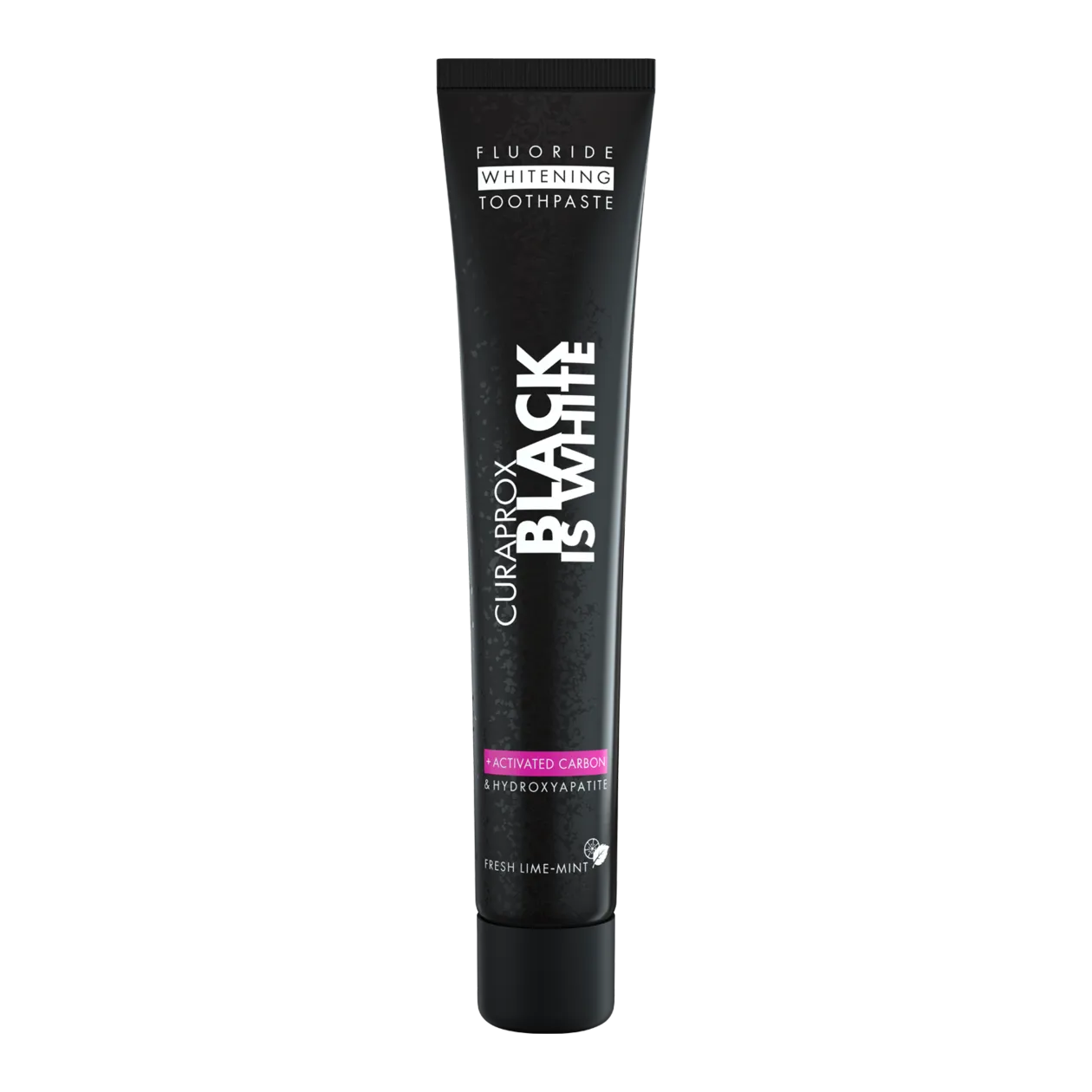 CURAPROX Black is White Dentifrice, noir