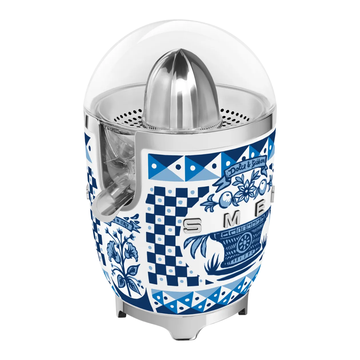 SMEG 50's Style Dolce & Gabbana CJF01 Presse-agrumes, Blu Mediterraneo