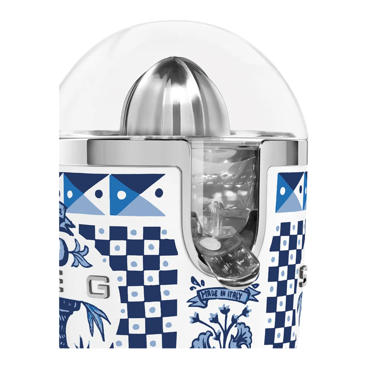 SMEG 50's Style Dolce & Gabbana CJF01 Presse-agrumes, Blu Mediterraneo