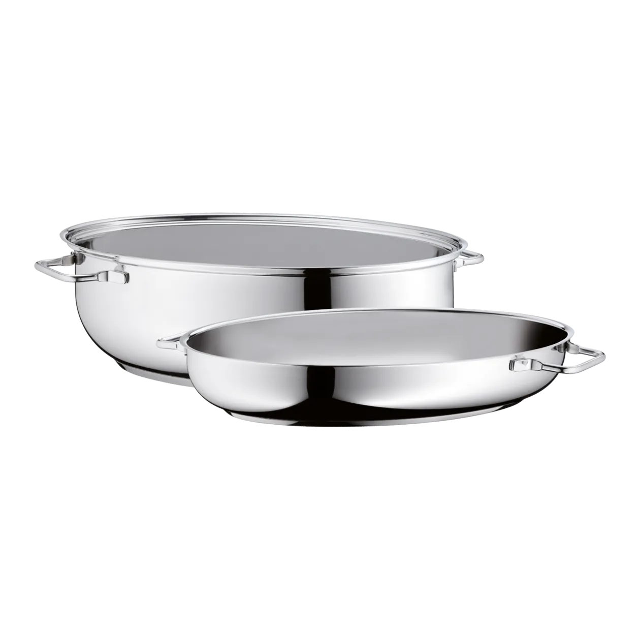 Silit Oval Roaster, Polished Stainless Steel