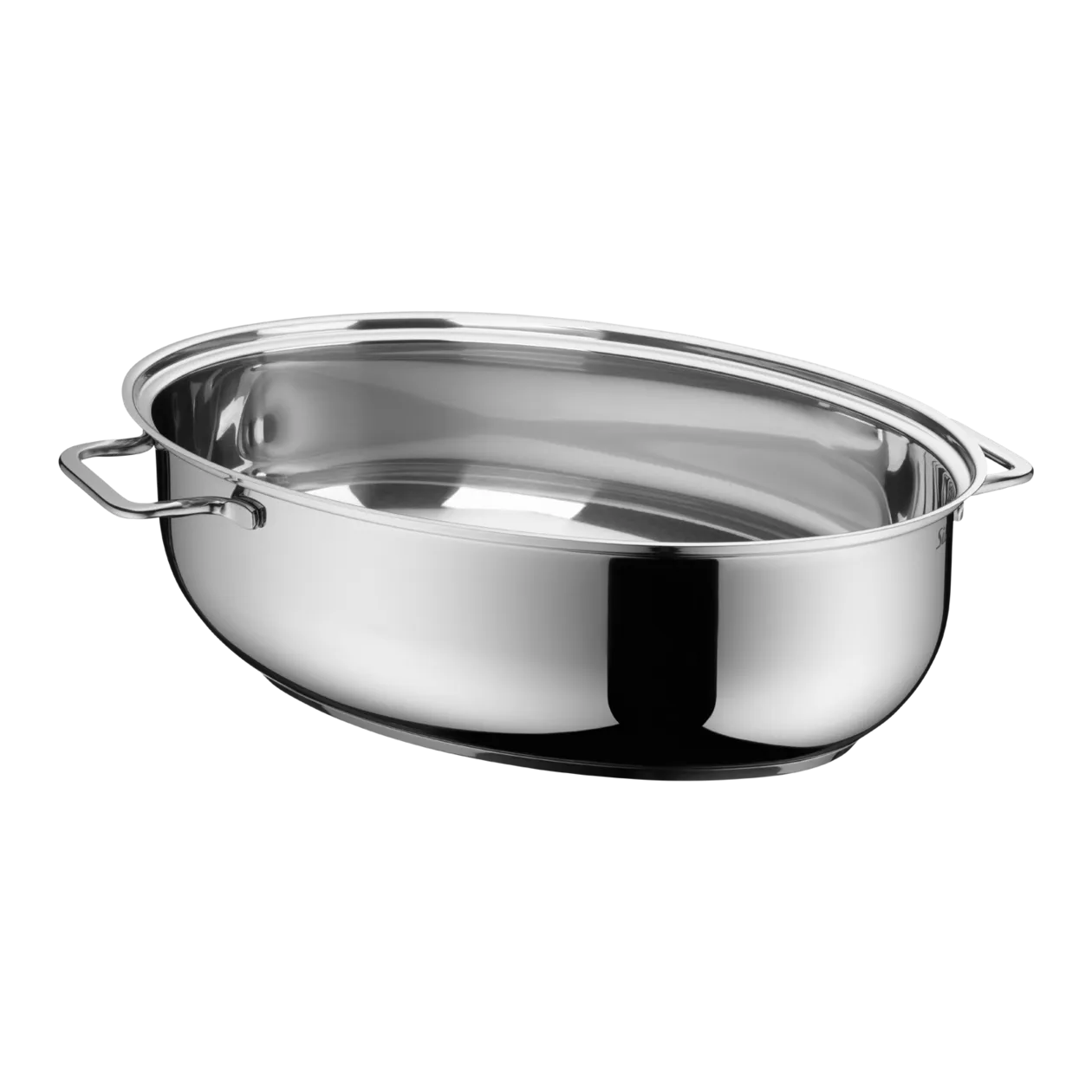 Silit Oval Roaster, Polished Stainless Steel