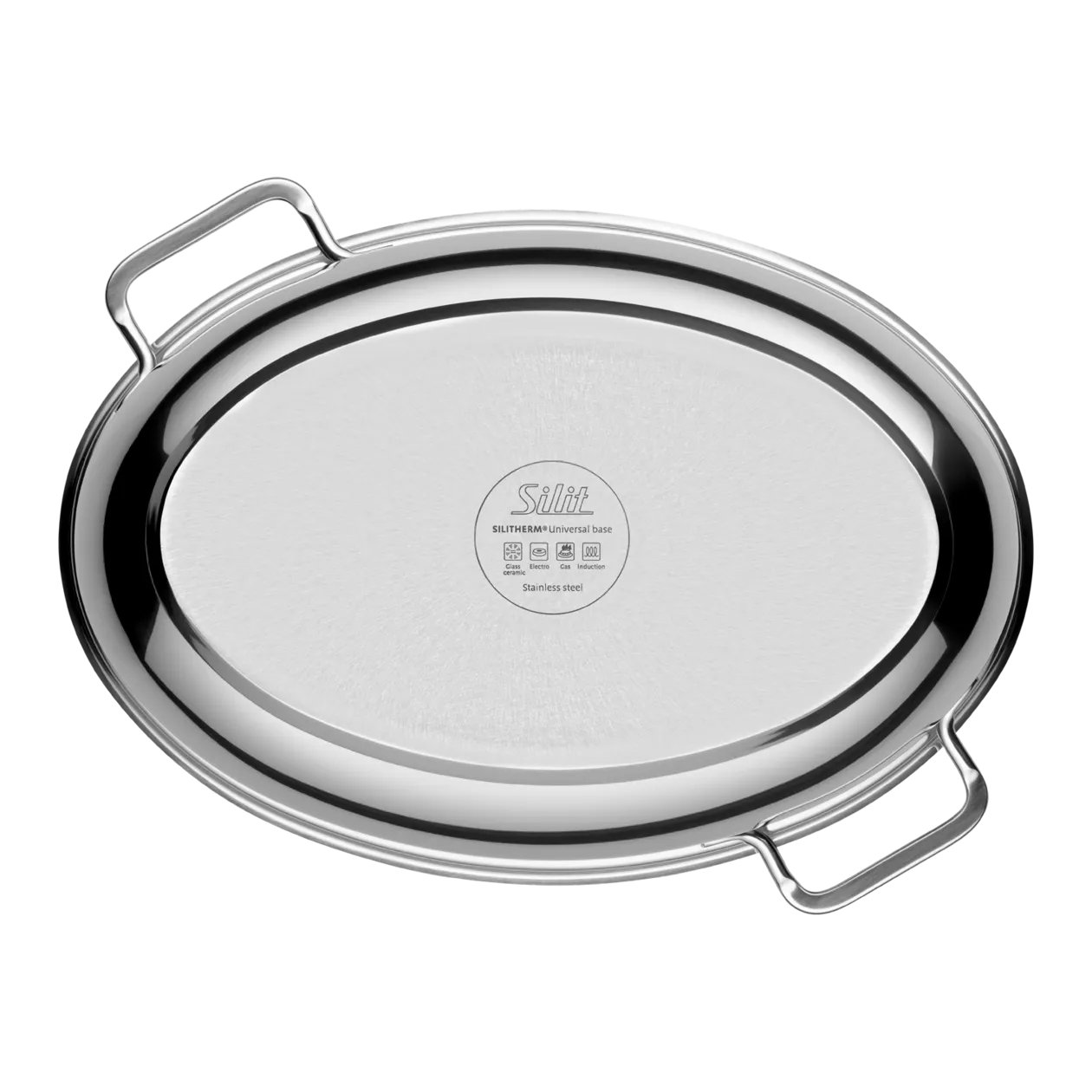 Silit Oval Roaster, Polished Stainless Steel