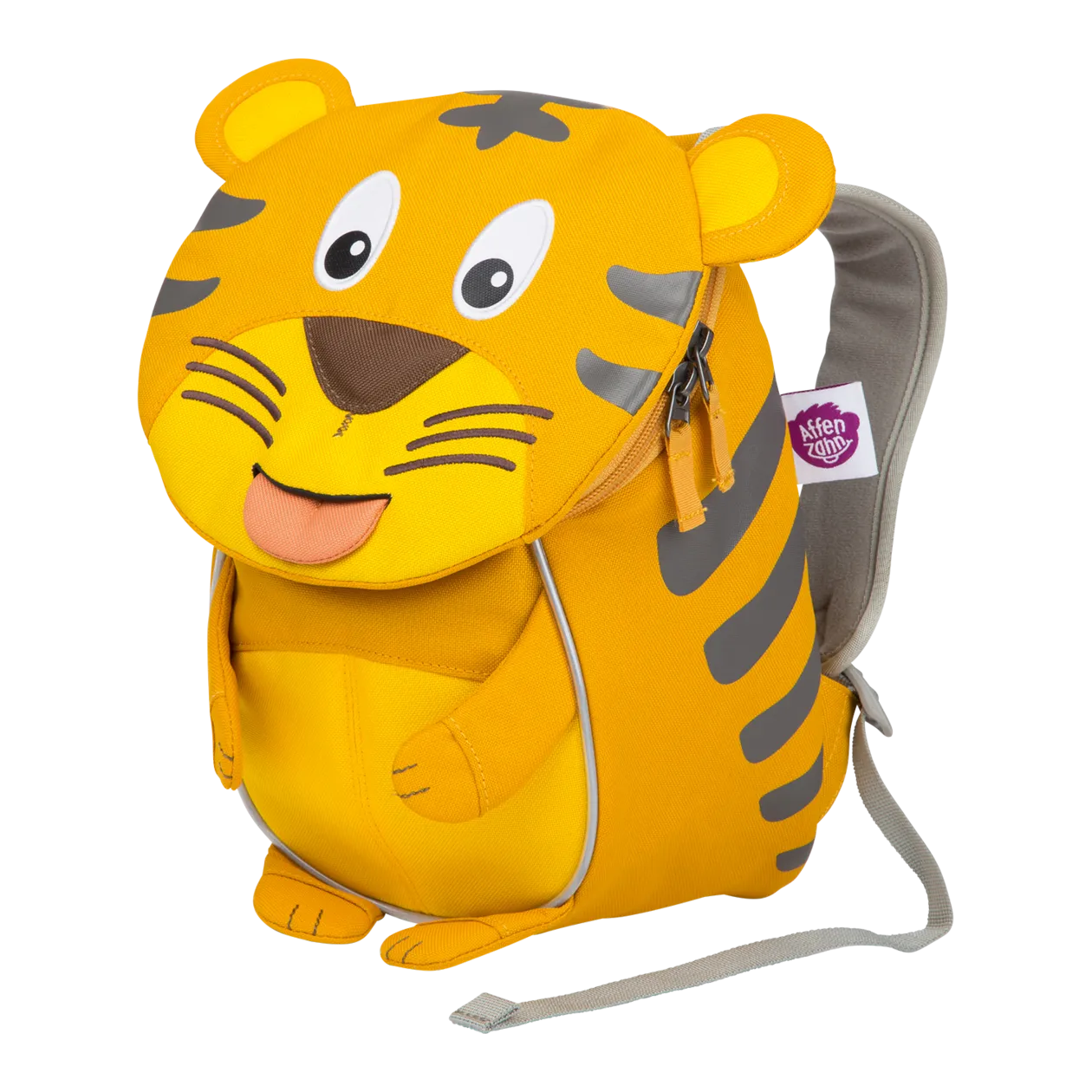 Affenzahn Piccoli Amici Timmy Tiger Zainetto per bambini, Giallo/Marrone