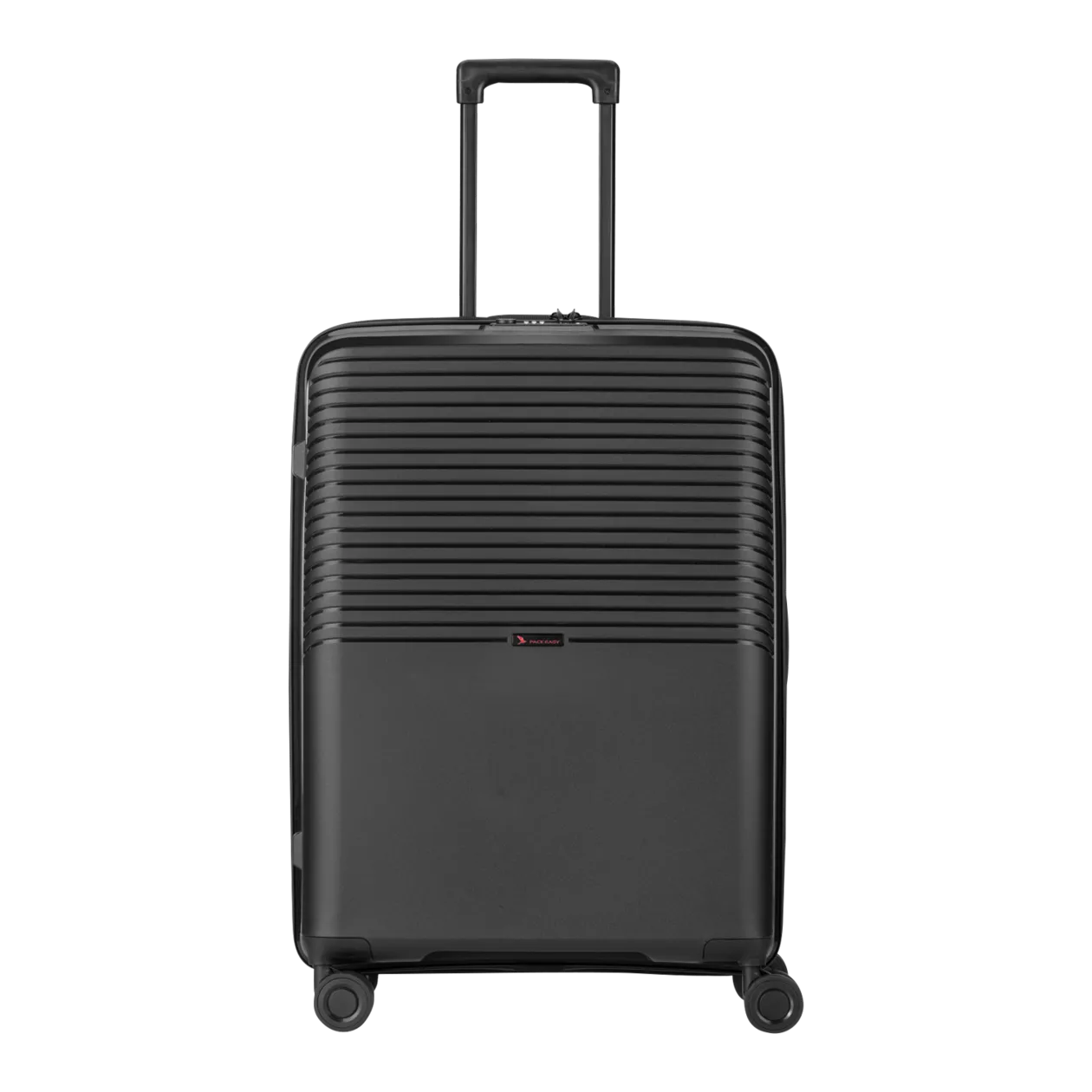 PACK EASY Jet Valise à roulettes M (extensible), noir